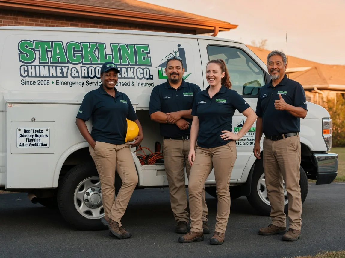 Chimney flashing repair company in Cherokee, KS